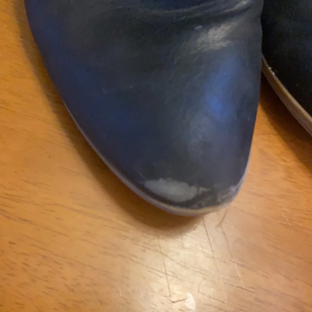 Baretraps Nyomi Black Leather Boots 10 GUC
